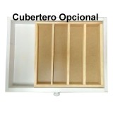 Verdulero frutero de cocina Oporto 5 Blanco